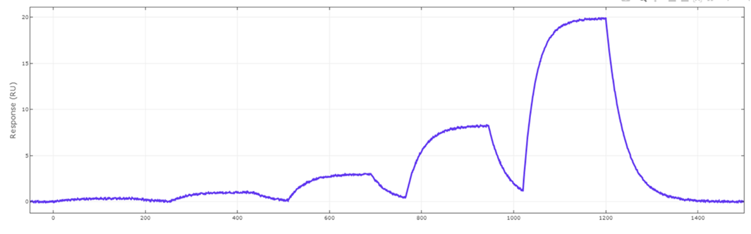 Bivalent Analyte modelを用いたフィッティング